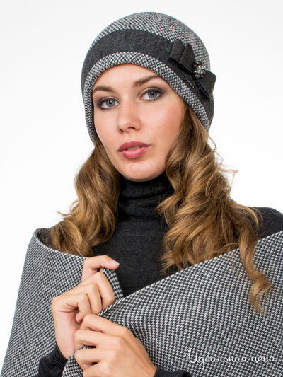 Шапка Deja Fashion, цвет темно-серый