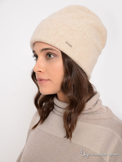 Шапка Deja Fashion, цвет бежевый