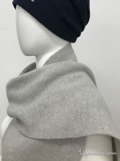 Шарф, 26*194 см Deja Fashion, цвет светло-серый