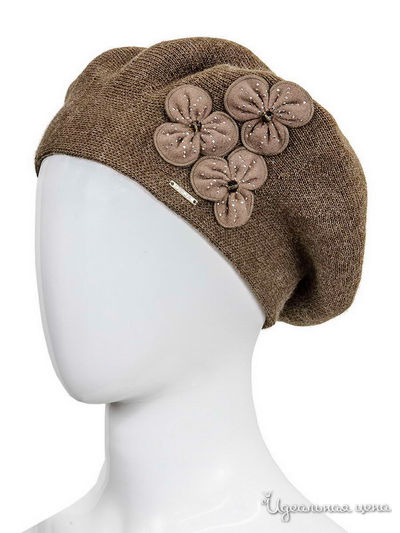 Берет Deja Fashion, цвет коричневый