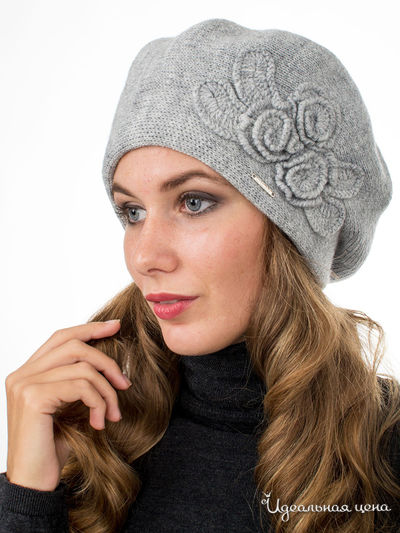 Шапка Deja Fashion, цвет серый