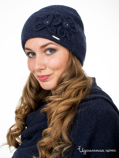 Шапка Deja Fashion, цвет синий