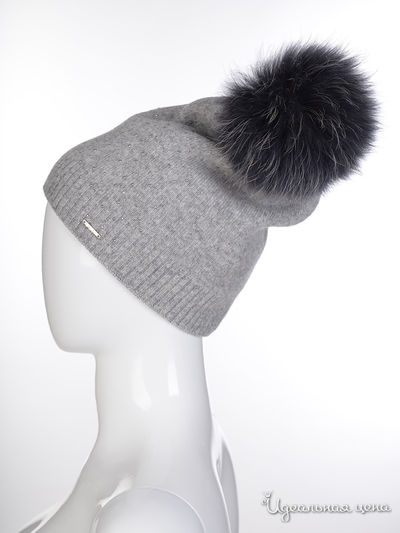 Шапка Deja Fashion, цвет серый