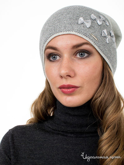 Шапка Deja Fashion, цвет серый