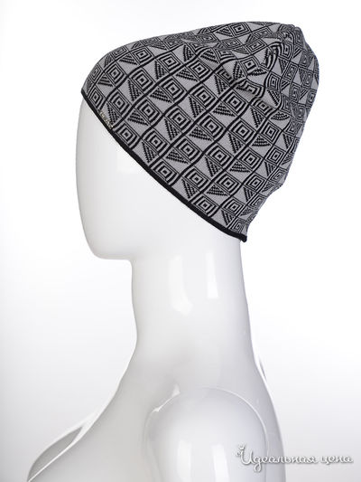 Шапка Deja Fashion, цвет серый, черный