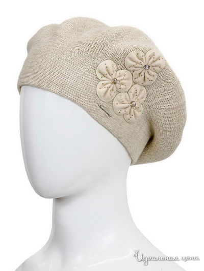 Берет Deja Fashion, цвет бежевый