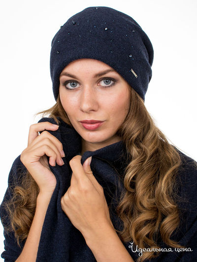 Шапка Deja Fashion, цвет синий