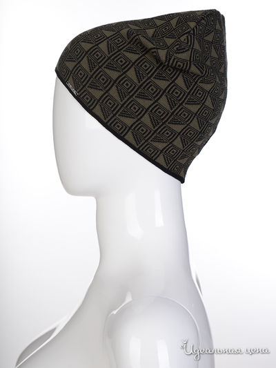 Шапка Deja Fashion, цвет хаки, черный