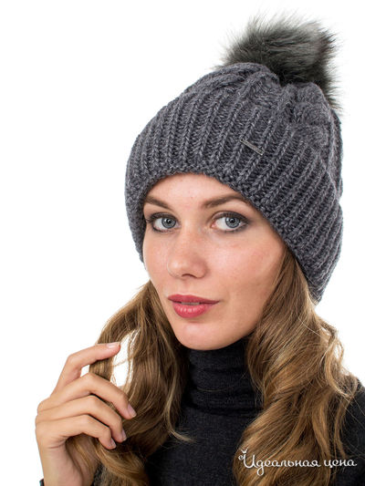 Шапка Deja Fashion, цвет темно-серый