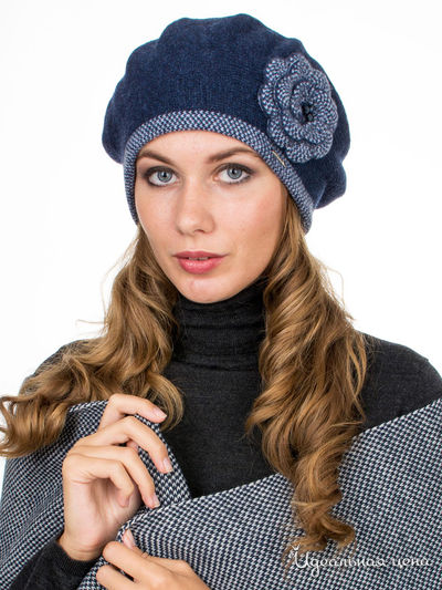 Шапка Deja Fashion, цвет синий