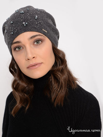 Шапка Deja Fashion, цвет серый