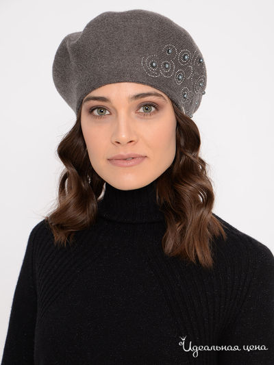 Берет Deja Fashion, цвет серый