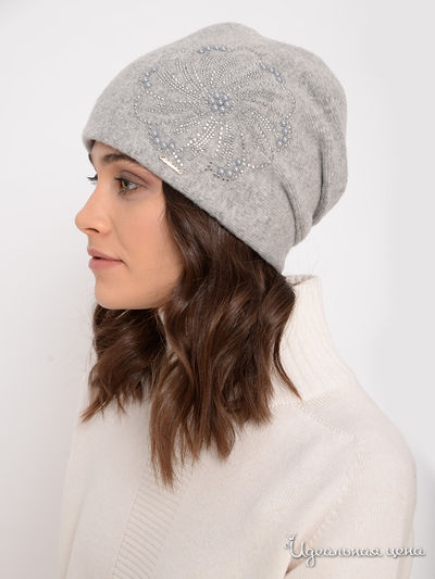 Шапка Deja Fashion, цвет серый