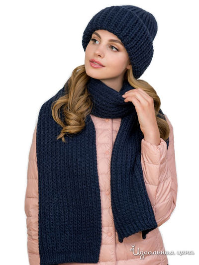 Комплект с шапкой LANDRE, цвет темно-синий