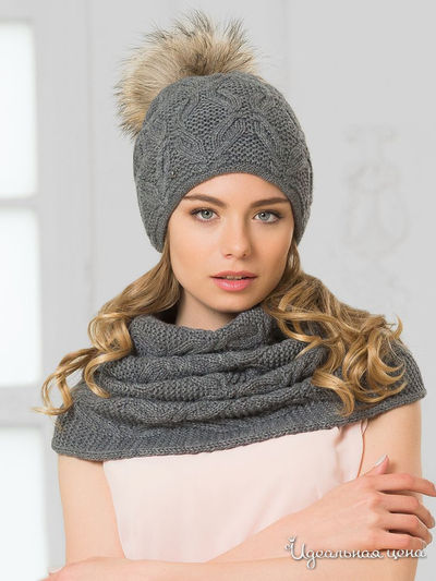 Шапка LANDRE, цвет темно-серый