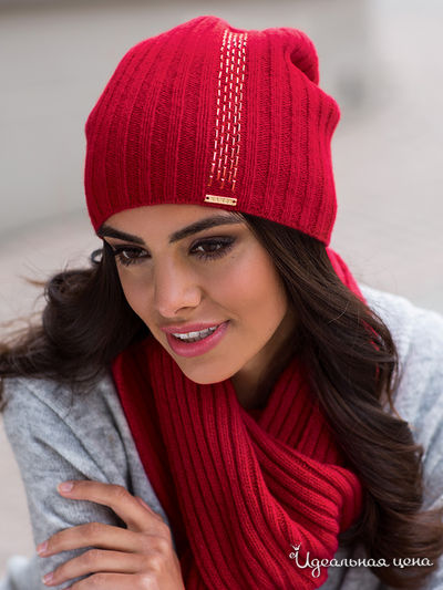 Шапка KAMEA, цвет красный