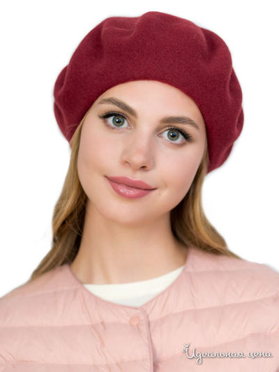 Берет Tonak, цвет бордовый