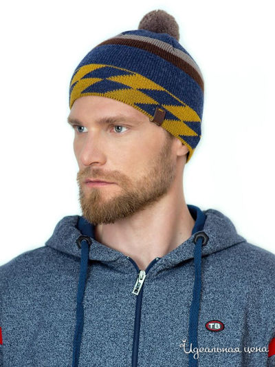 Шапка LANDRE, цвет коричневый, горчичный