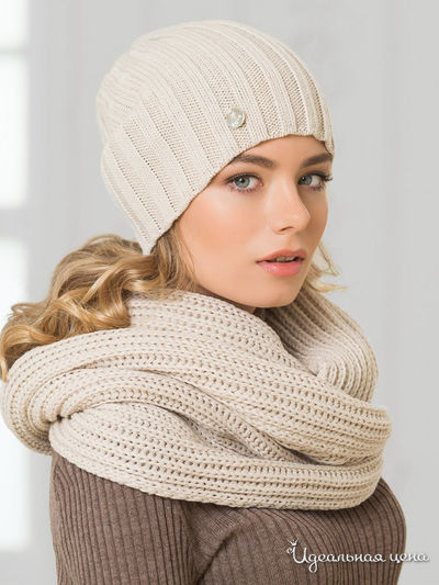 Снуд LANDRE, цвет молочный