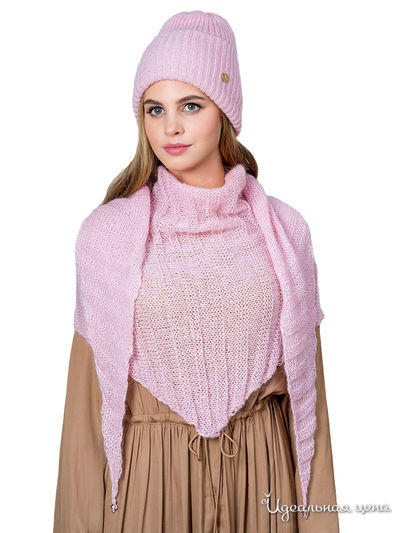 Комплект с шапкой LANDRE, цвет розовый