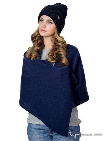 Шарф, 48*160 см LANDRE, цвет темно-синий