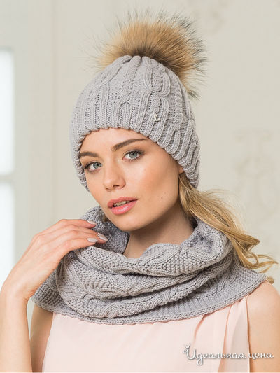 Снуд, 41*52 см LANDRE, цвет серый