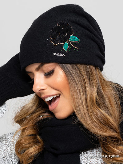 Шапка KAMEA, цвет черный