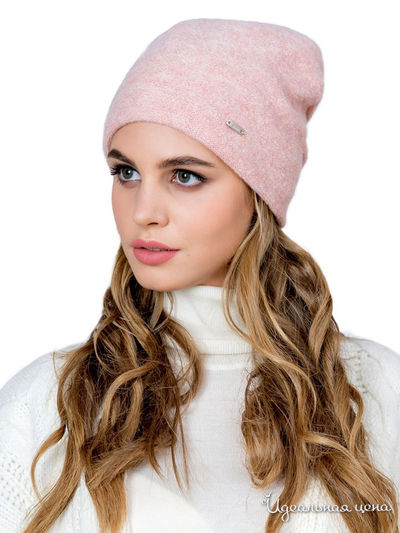 Шапка LANDRE, цвет персиковый