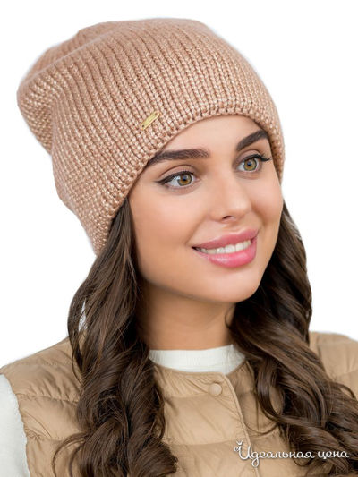 Шапка LANDRE, цвет персиковый