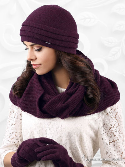 Шапка KAMEA, цвет фиолетовый