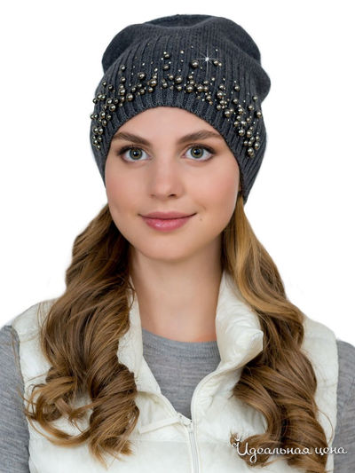 Шапка LANDRE, цвет темно-серый