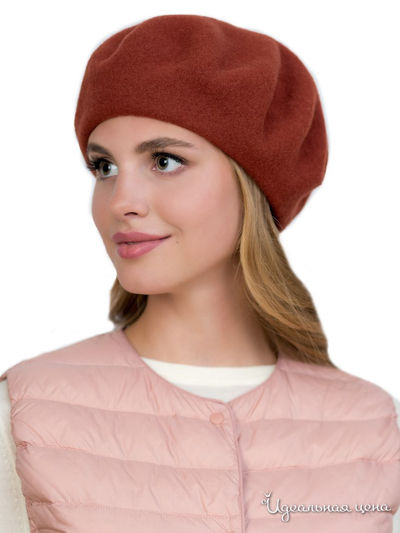 Берет Tonak, цвет темно-терракотовый