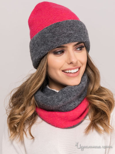 Шапка KAMEA, цвет малиновый