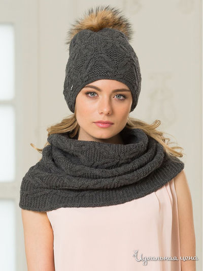 Шапка LANDRE, цвет темно-серый