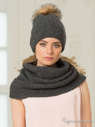 Снуд, 33*48 см LANDRE, цвет темно-серый