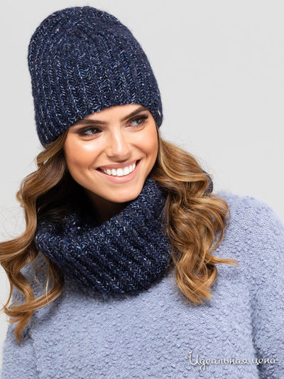 Шапка KAMEA, цвет темно-синий