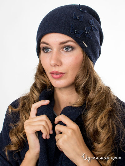 Шапка Deja Fashion, цвет синий