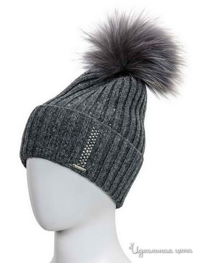 Шапка Deja Fashion, цвет серый