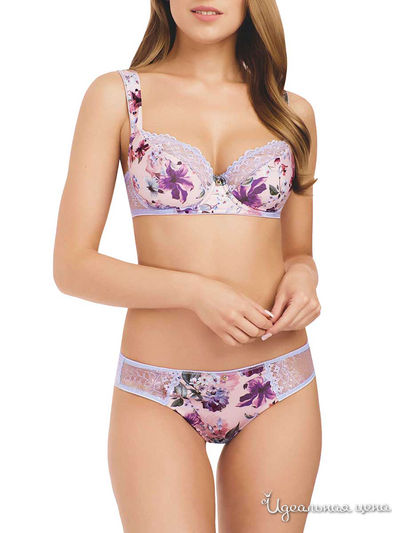 Бюстгальтер с полудублированной чашкой Marc&Andre, цвет сиреневый