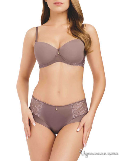 Бюстгальтер с формованной чашкой Marc&Andre, цвет коричневый