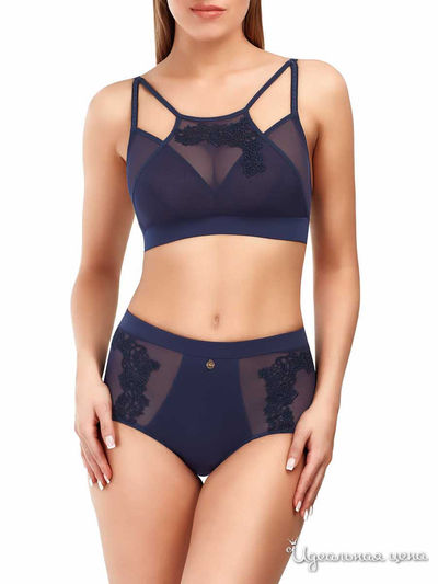 Бюстгальтер без косточек Marc&Andre, цвет синий