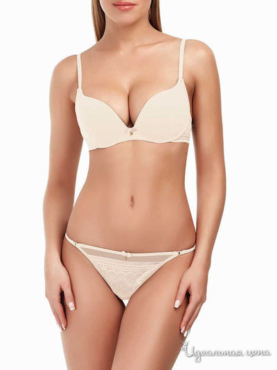 Трусы-стринги Marc&Andre, цвет экрю