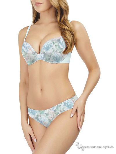 Бюстгальтер с формованной чашкой Marc&Andre, цвет зеленый