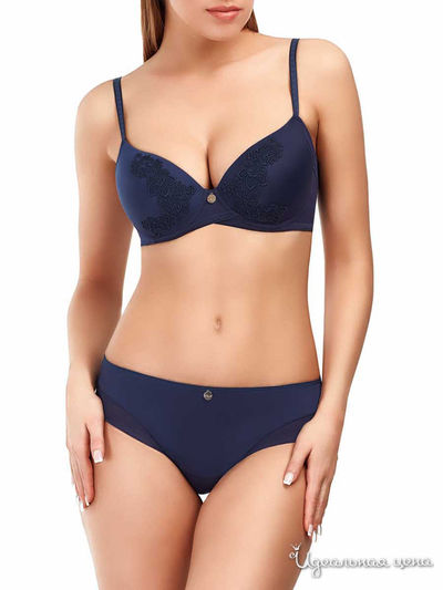 Бюстгальтер с формованной чашкой Marc&Andre, цвет синий