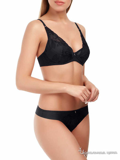 Бюстгальтер с полудублированной чашкой Marc&Andre, цвет черный