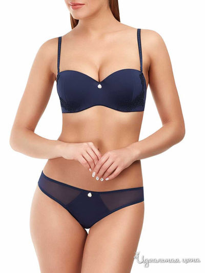 Бюстгальтер-балконет Marc&Andre, цвет синий