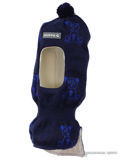 Шапка-шлем Huppa, цвет синий