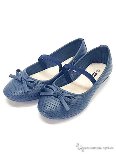 Балетки Let's, цвет темно-синий