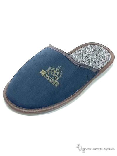 Тапочки БРИС, цвет черный, коричневый