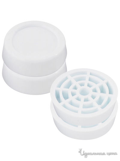 Антивибрационные подставки для стиральных машин и холодильников (круг), диаметр 6 см Мультидом, цвет в ассортименте